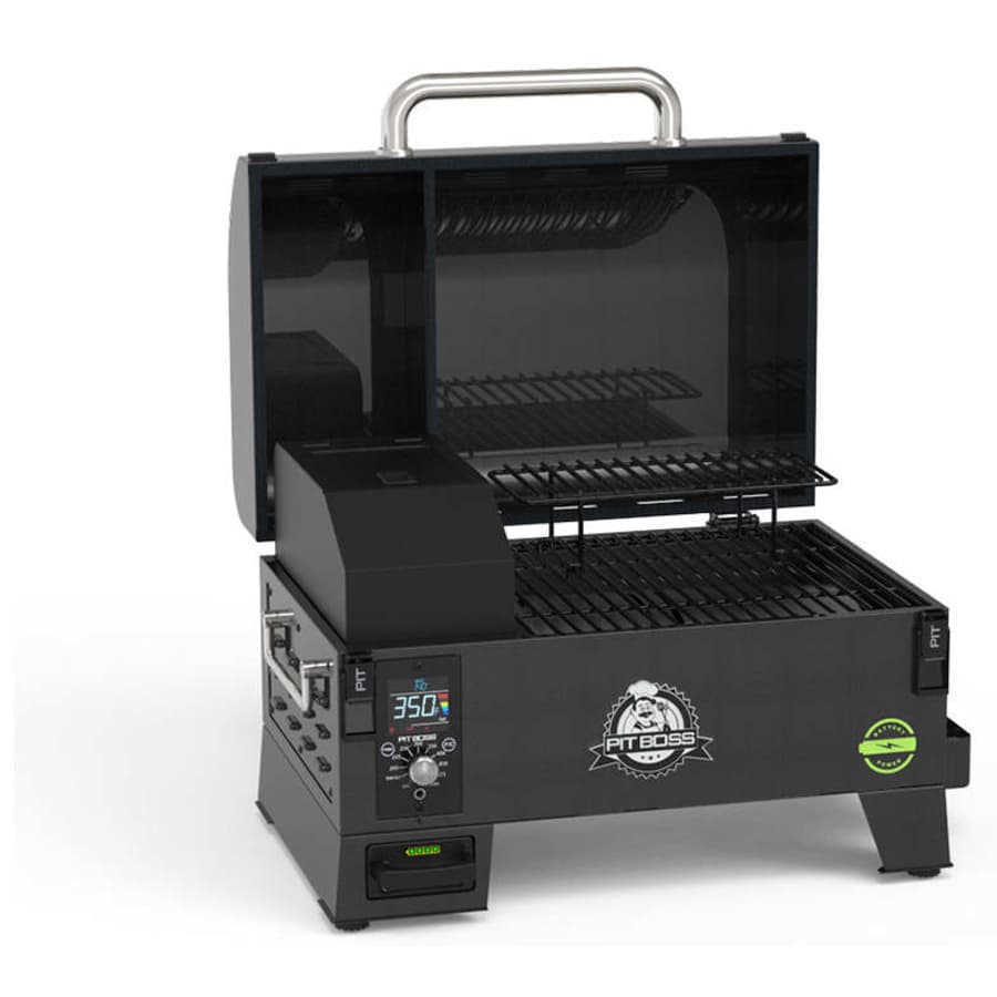 Pit Boss Battery Powered Portable Wood Pellet Grill for $449 Pit Boss Battery Powered Portable Wood Pellet Grill for $449