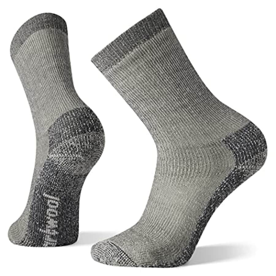 SmartWool Hike Classic Edition Extra Cushion Crew Socks, Medium Gray, Small for $24 SmartWool Hike Classic Edition Extra Cushion Crew Socks, Medium Gray, Small for $24