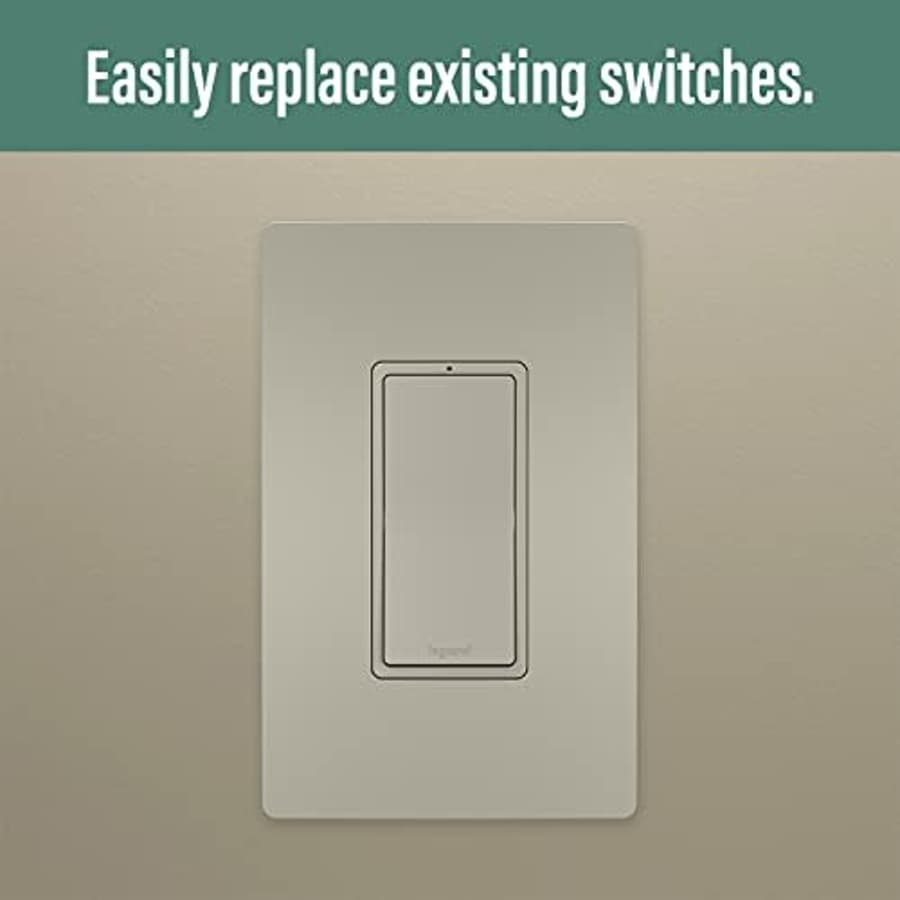 Pass & Seymour Legrand Radiant Smart Switch with Netatmo, Compatible with Alexa, Google Assistant & Apple HomeKit, for $58 Pass & Seymour Legrand Radiant Smart Switch with Netatmo, Compatible with Alexa, Google Assistant & Apple HomeKit, for $58