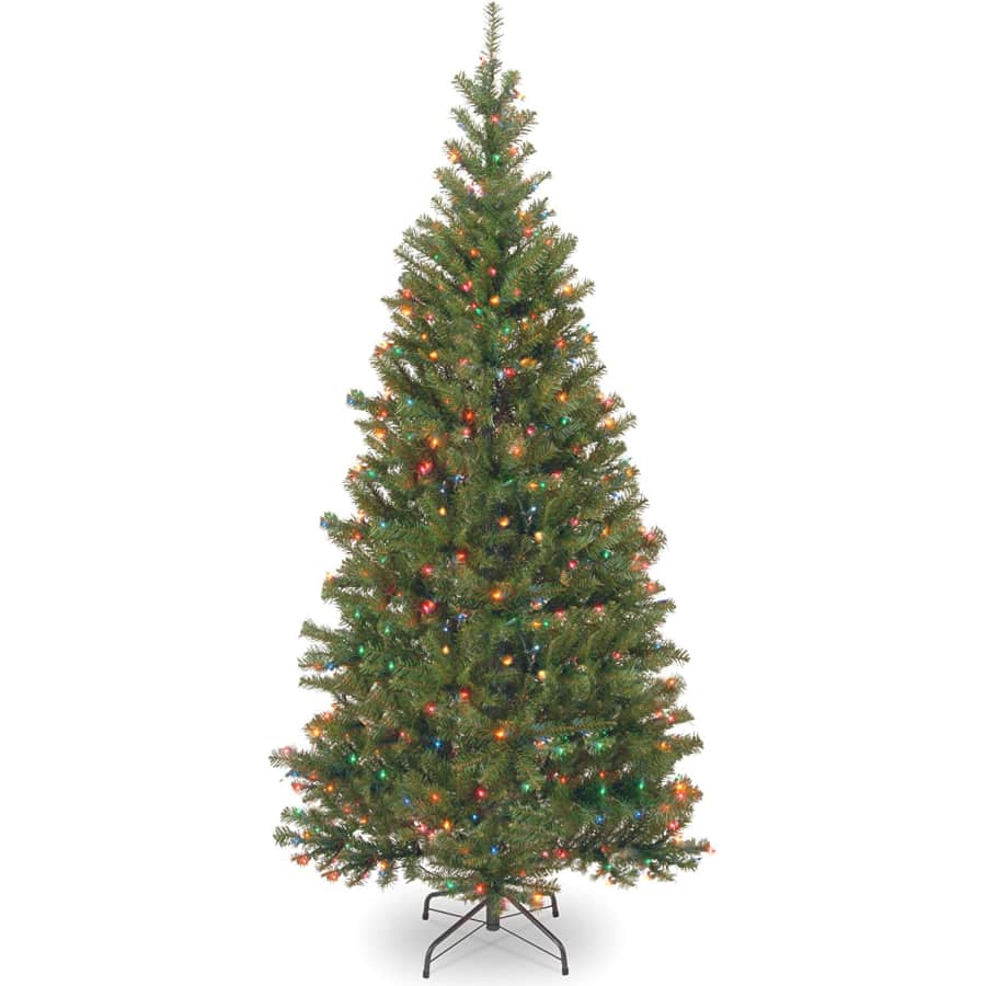 National Tree Company 6ft. Artificial Christmas Tree w/ Multi-Color Lights for $96 National Tree Company 6ft. Artificial Christmas Tree w/ Multi-Color Lights for $96