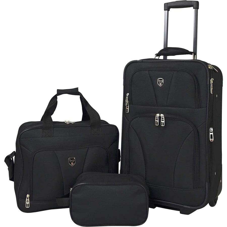Travelers Club Bowman 3-Piece Expandable Luggage Set for $49 Travelers Club Bowman 3-Piece Expandable Luggage Set for $49