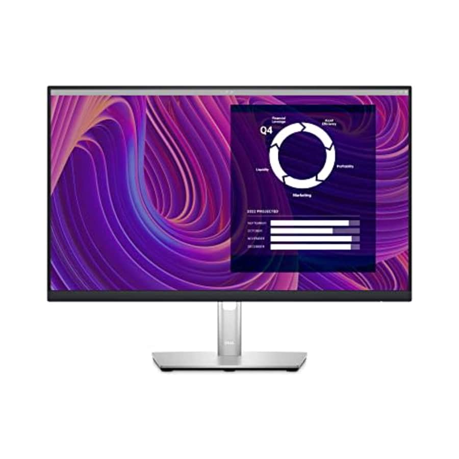 Dell P2423D Monitor - 23.80-inches QHD (2560 x 1440) 60Hz Display, sRGB 99%, 5ms Response Time, for $189