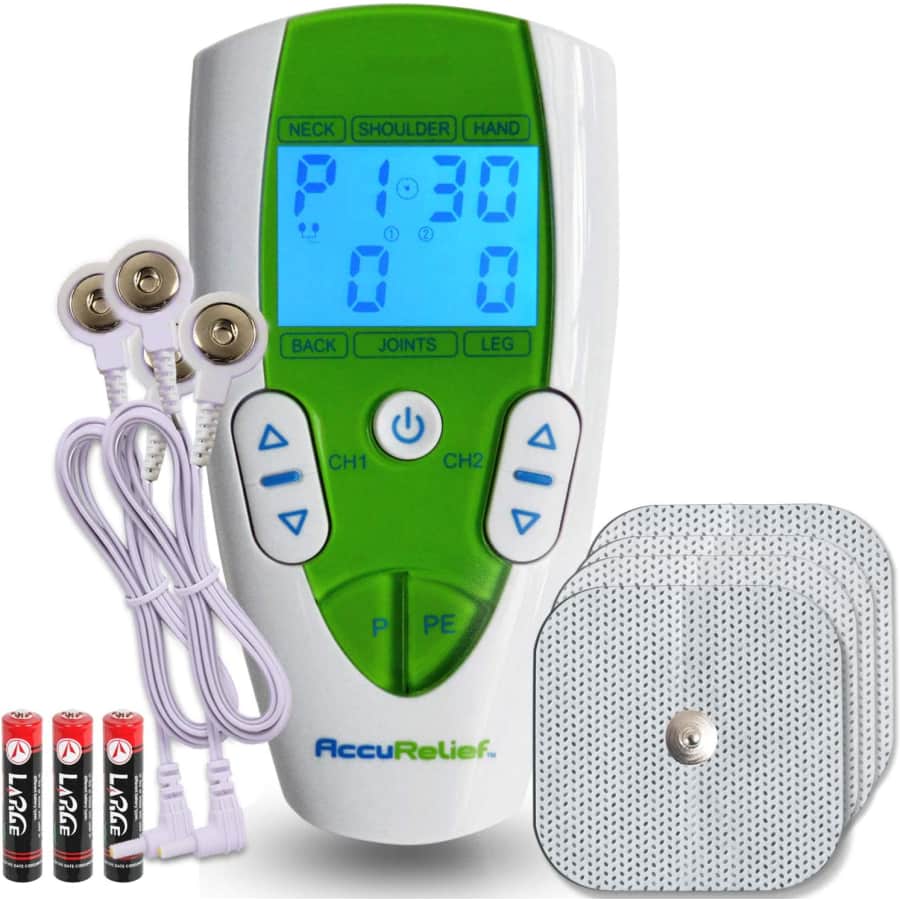 AccuRelief TENS Unit Pain Relief System for $32
