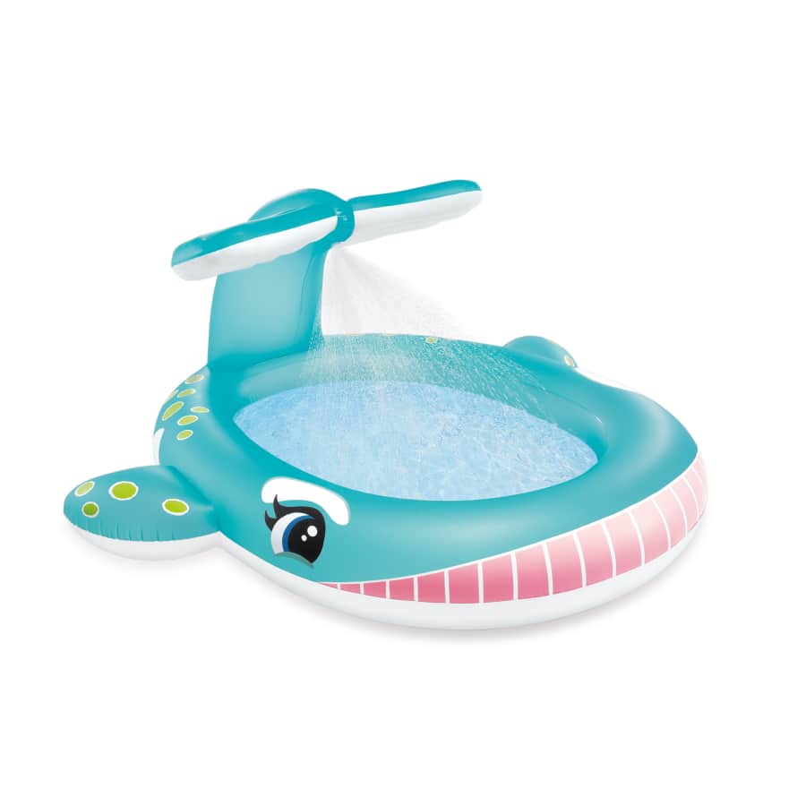 Intex Whale Spray Kiddie Swimming Pool for $15 Intex Whale Spray Kiddie Swimming Pool for $15