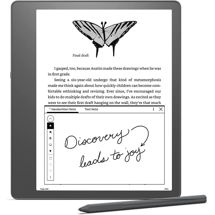 Amazon Kindle Scribe 16 GB w/ Basic Pen for $205 Amazon Kindle Scribe 16 GB w/ Basic Pen for $205