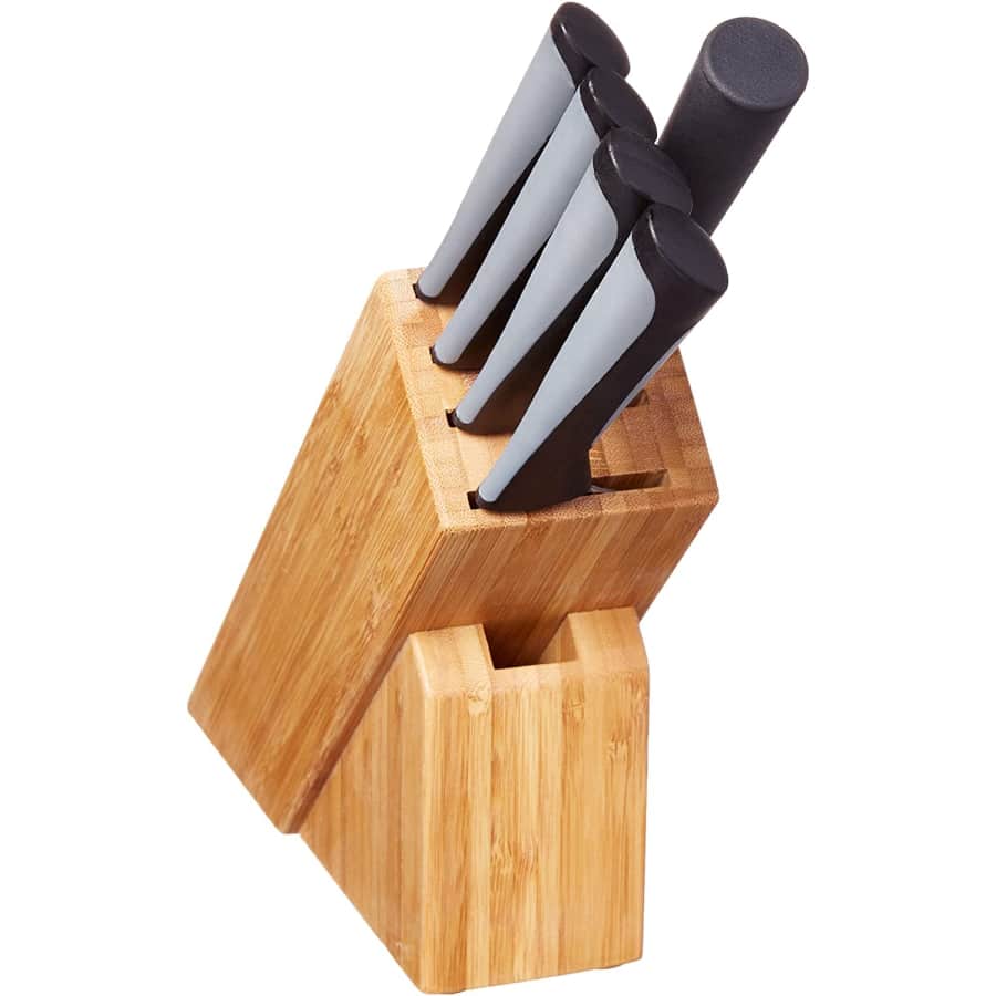 Kai Luna 6-Piece Knife Block Set for $40
