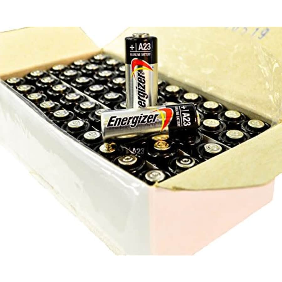 Energizer A23 23A 21/23 MN21 12v Batteries (50 Pack) for $29 Energizer A23 23A 21/23 MN21 12v Batteries (50 Pack) for $29