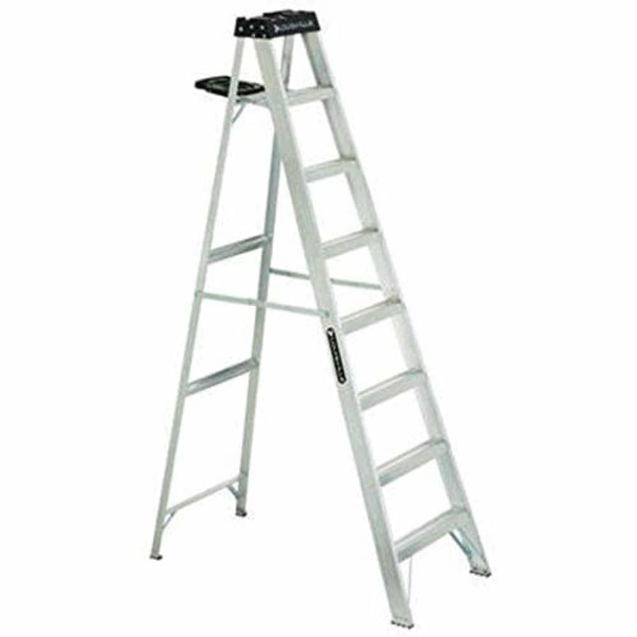Louisville Ladder AS3008 Aluminum 8-Foot Ladder 300-Pound Duty Rating for $196 Louisville Ladder AS3008 Aluminum 8-Foot Ladder 300-Pound Duty Rating for $196
