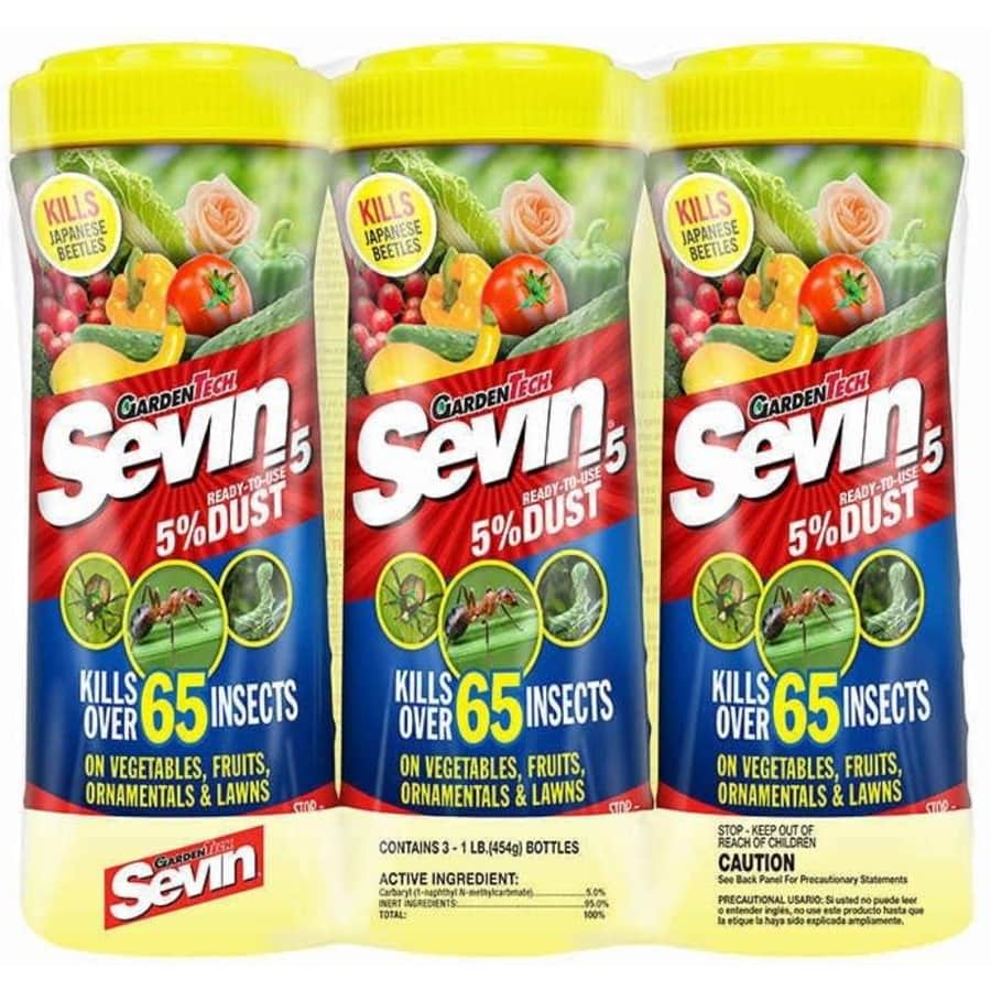 Sevin Ready-to-Use 5% Dust 3-Pack for $12 Sevin Ready-to-Use 5% Dust 3-Pack for $12