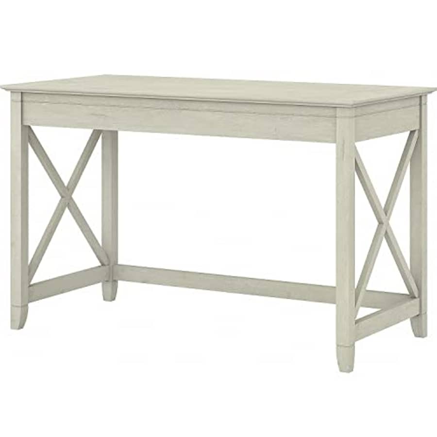 Bush Furniture Key West Writing Table for Home Office | Small Modern Farmhouse Desk, 48W, Linen for $153