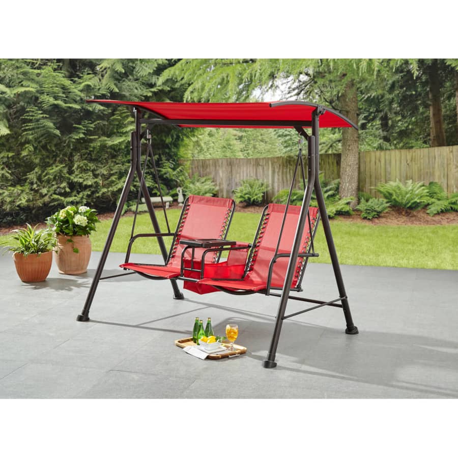 Mainstays Big and Tall 2-Person Porch Swing for $136
