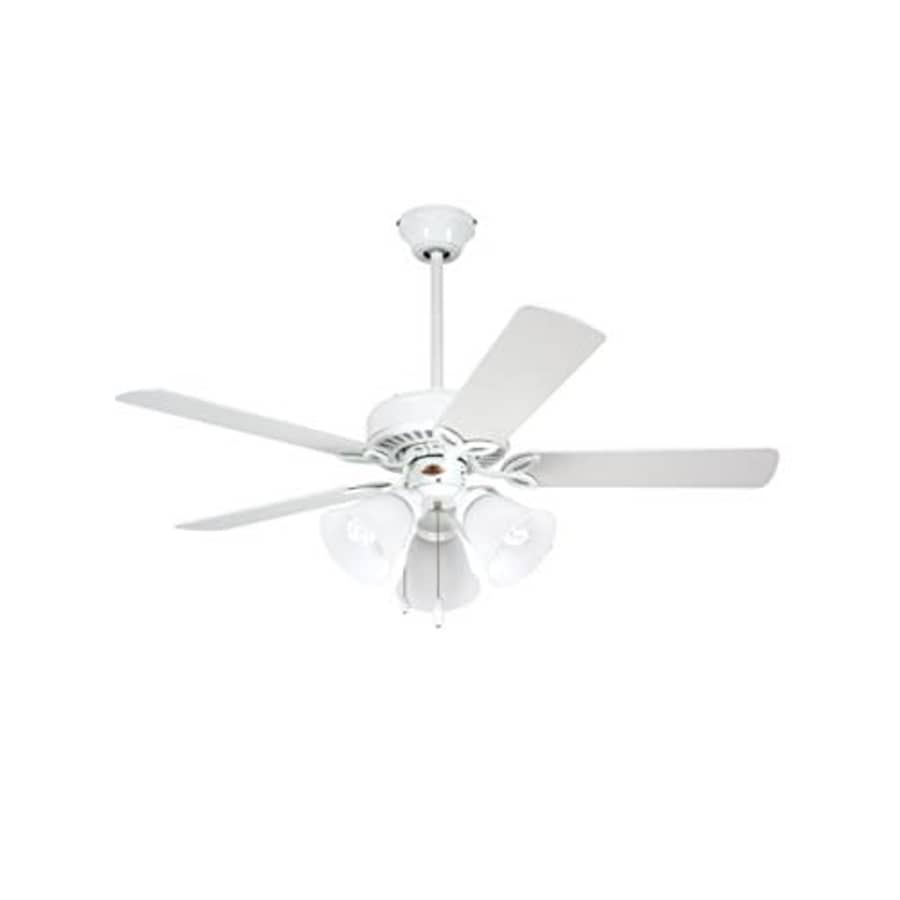 Emerson CF710WW Traditional Style 42-Inch 5-Blade Ceiling Fan, White with Frosted Globes for $100 Emerson CF710WW Traditional Style 42-Inch 5-Blade Ceiling Fan, White with Frosted Globes for $100