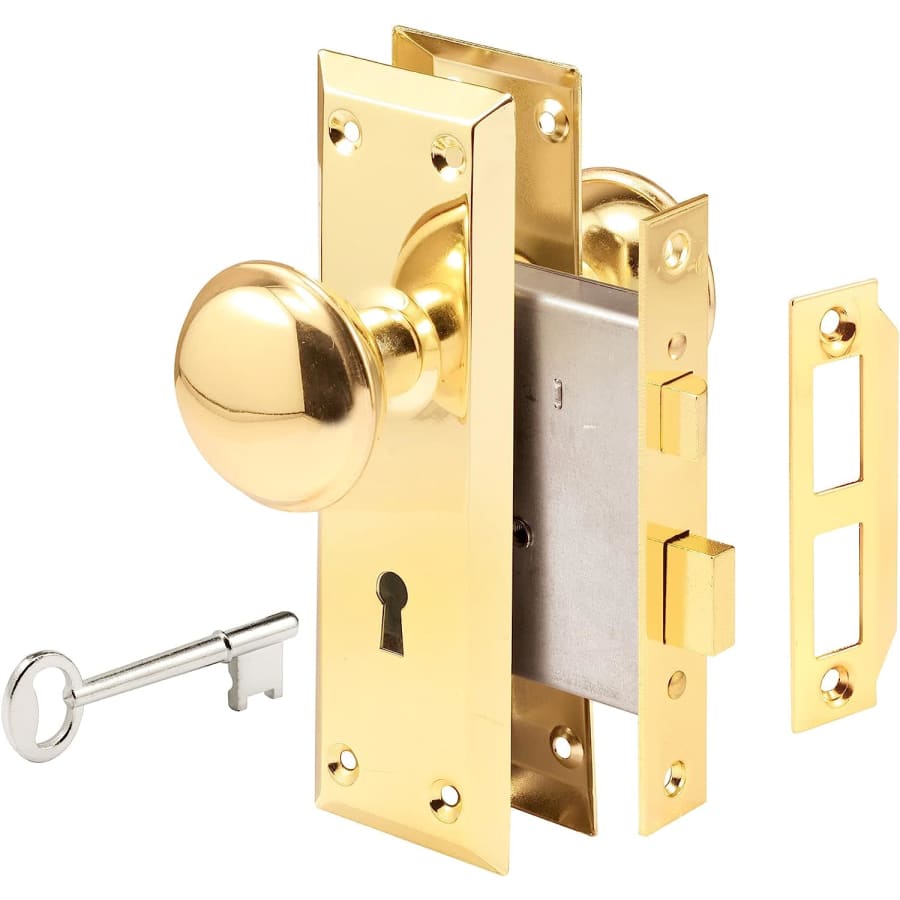 Prime-Line Defender Security E Mortise Lock Set for $25 Prime-Line Defender Security E Mortise Lock Set for $25