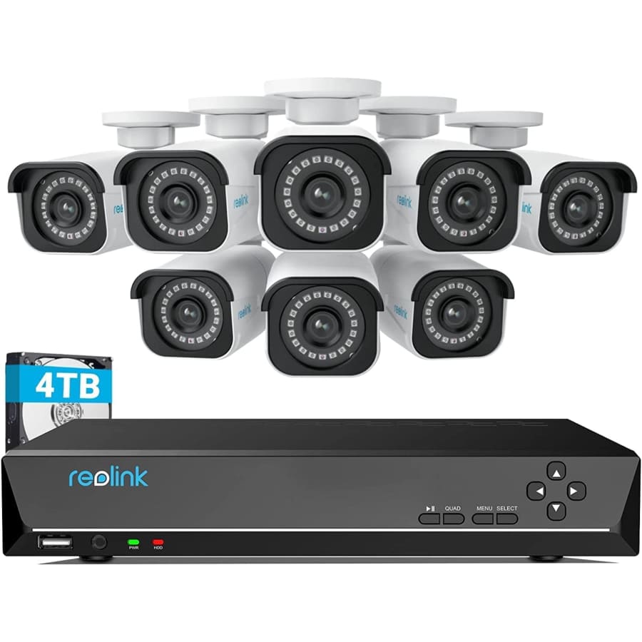 Reolink Smart 4K PoE Security Camera System: $671.99 Reolink Smart 4K PoE Security Camera System: $671.99