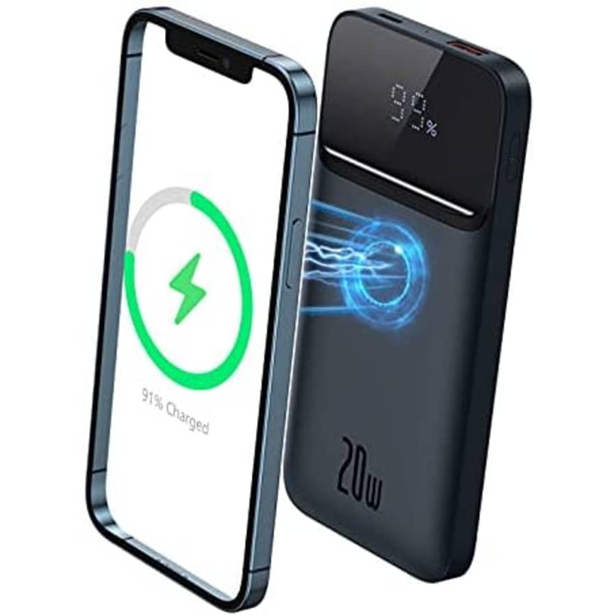 Baseus 10,000mAh MagSafe Power Bank for $30