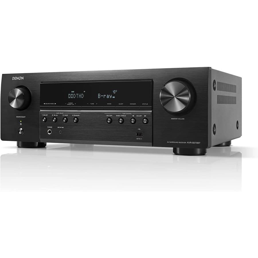 Denon AVR-S570BT 5.2-Channel 8k AV Receiver for $389 Denon AVR-S570BT 5.2-Channel 8k AV Receiver for $389