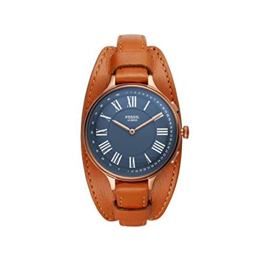 Fossil Women's Eleanor Stainless Steel Hybrid Smartwatch, Color: Rose Gold/Tan (Model: FTW5078) for $119 Fossil Women's Eleanor Stainless Steel Hybrid Smartwatch, Color: Rose Gold/Tan (Model: FTW5078) for $119