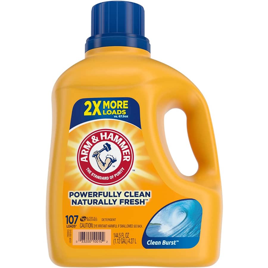 Arm & Hammer 144.5-oz. Liquid Laundry Detergent for $24