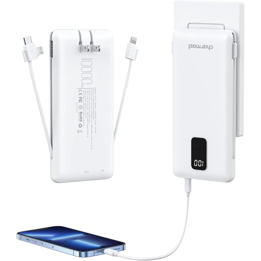 Charmast 10,000mAh Portable Power Bank for $23 w/ Prime Charmast 10,000mAh Portable Power Bank for $23 w/ Prime