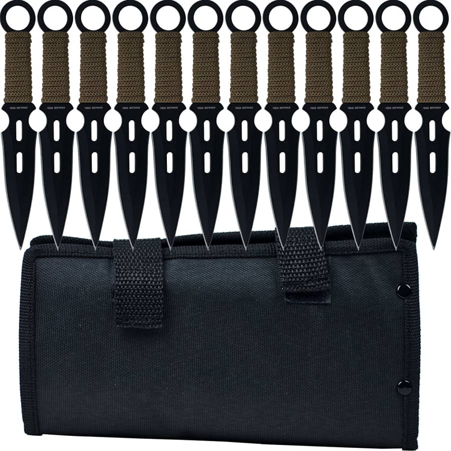 Whetstone Cutlery S-Force Kunai Throwing Knives 12-Piece Set for $30 Whetstone Cutlery S-Force Kunai Throwing Knives 12-Piece Set for $30