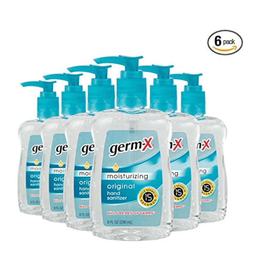 Germ-X 8-oz. Hand Sanitizer 6-Pack for $13