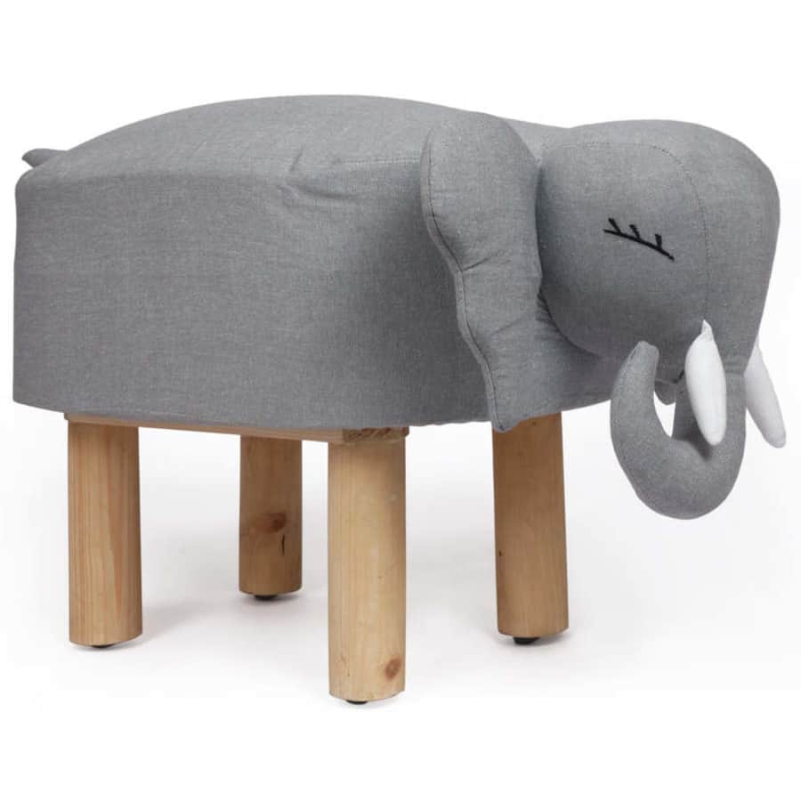 GDF Studio Yossef Elephant Ottoman for $27 GDF Studio Yossef Elephant Ottoman for $27