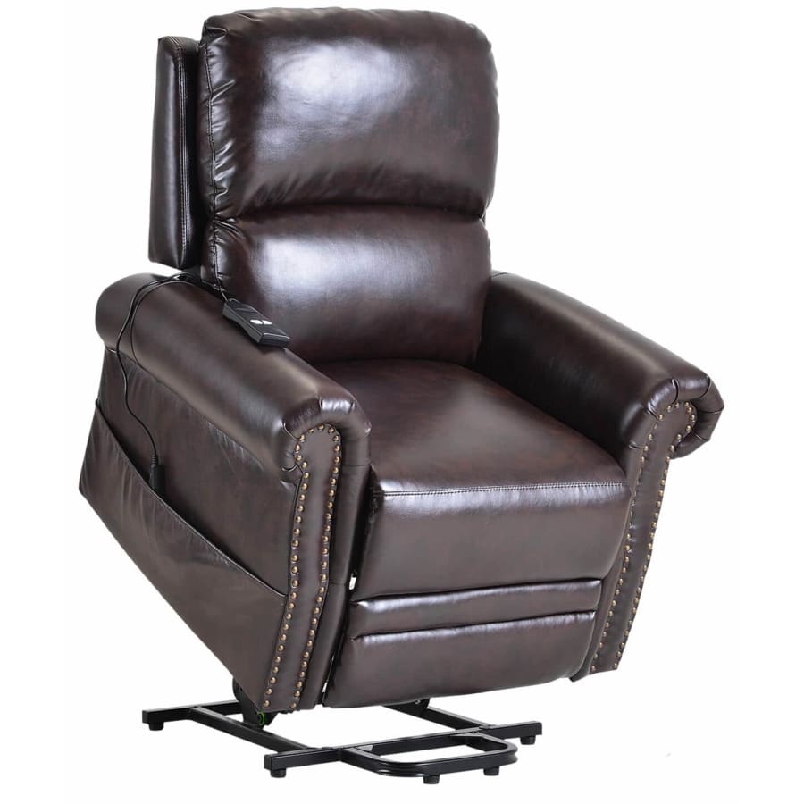 Merax Nailhead Big & Tall Power Lift Recliner for $469