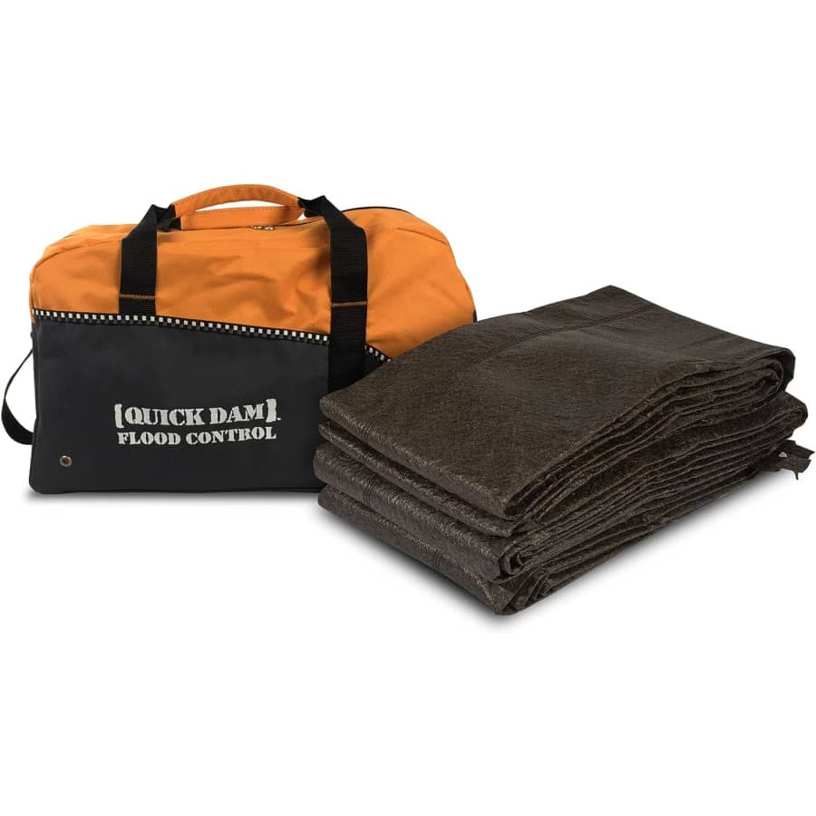 Quick Dam 17-Foot Flood Barrier Kit 4-Pack for $184 Quick Dam 17-Foot Flood Barrier Kit 4-Pack for $184