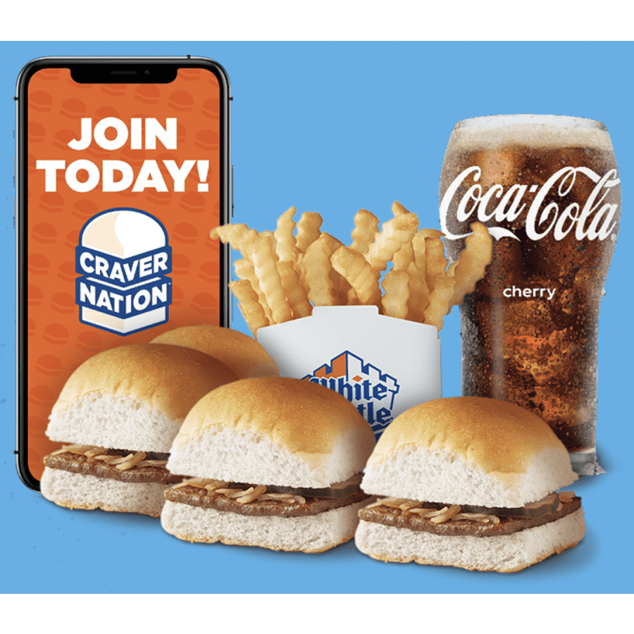 White Castle Original Slider Combo: Free with new account