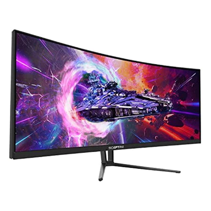 Sceptre 35 Inch Curved UltraWide 21: 9 LED Creative Monitor QHD 3440x1440 Frameless AMD Freesync for $544