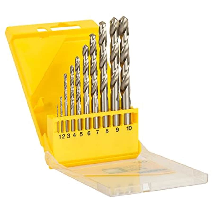 Dewalt DT5921-QZ Metal drill bit-Set (10 Piece) HSS-G for $55