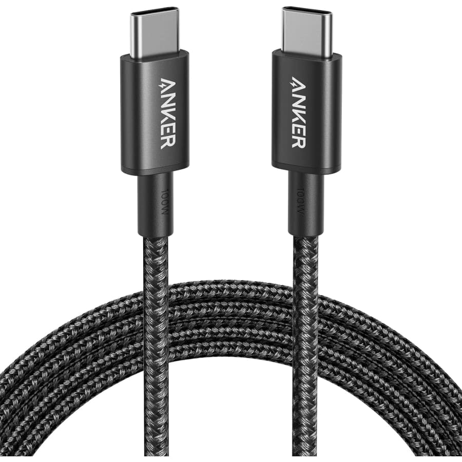 Anker 333 USB C to USB C 6-Foot Cable 2-Pack: $8.99