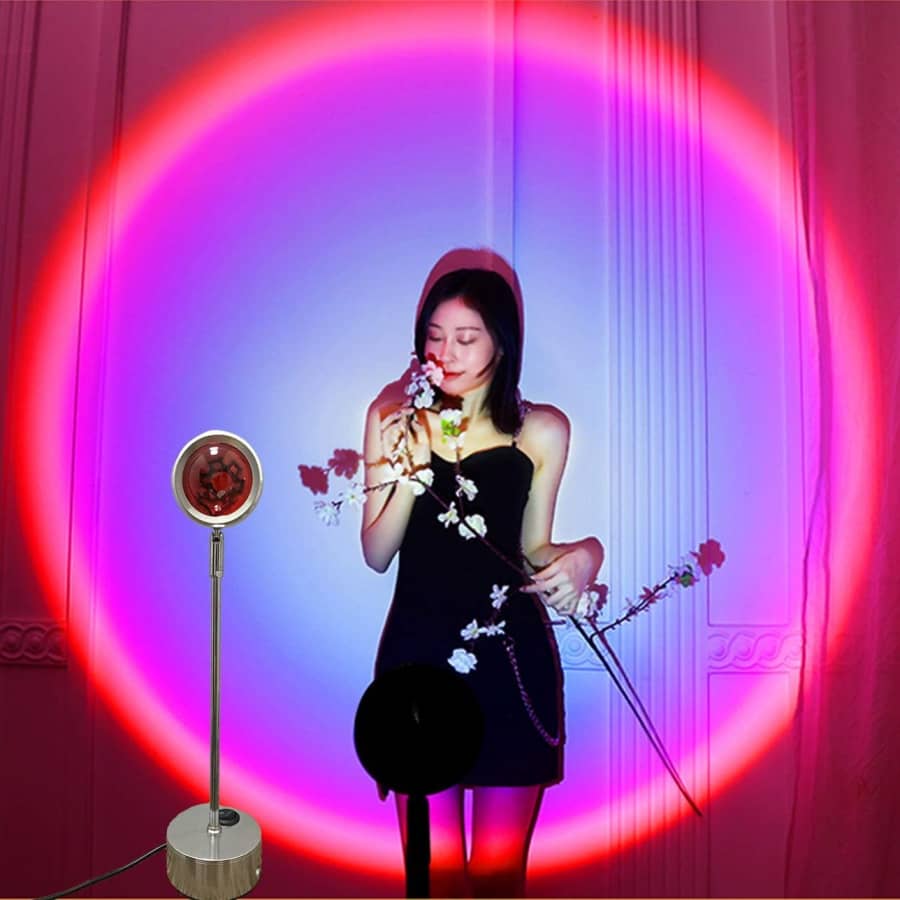 Upknow Sunset Projection Lamp for $12