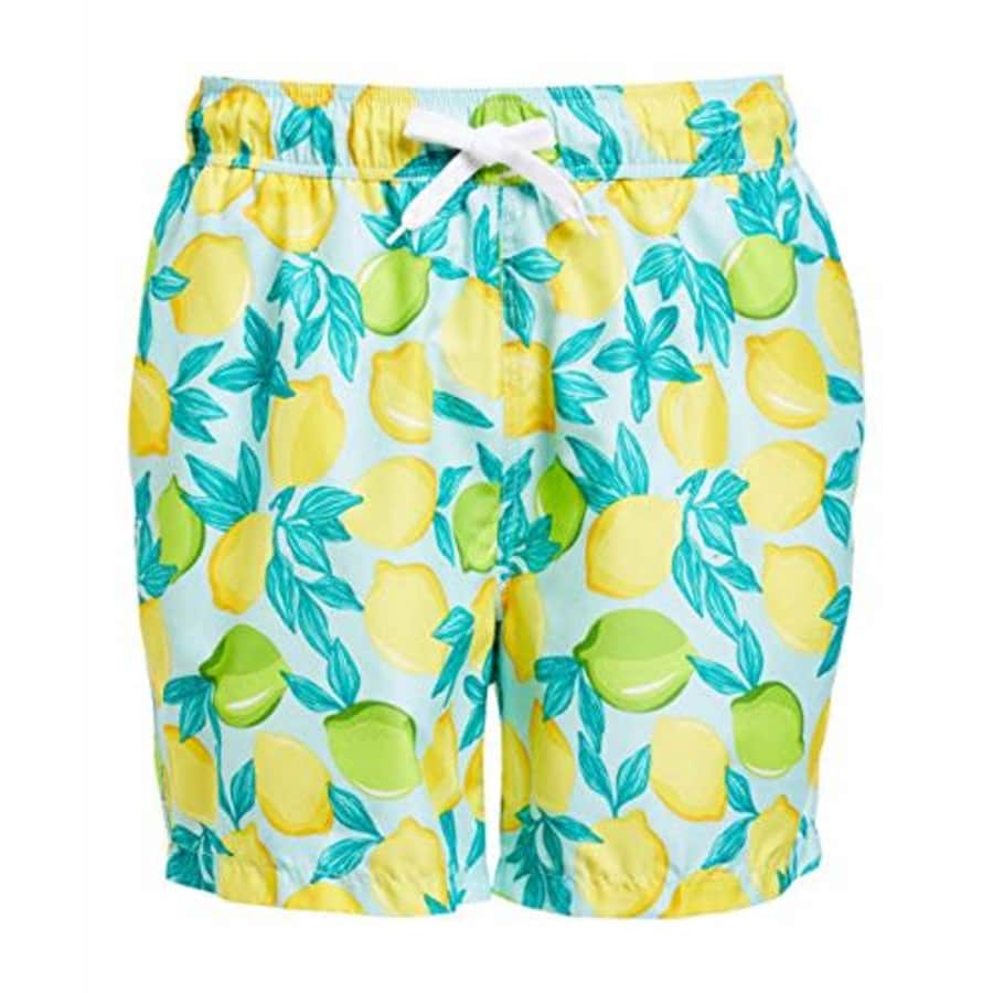 Kanu Surf Men's Monaco Swim Trunks, Lemons Lt Blue, X-Large for $20 Kanu Surf Men's Monaco Swim Trunks, Lemons Lt Blue, X-Large for $20