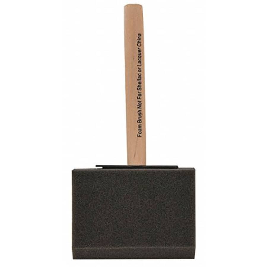 Wooster Paint Brush, Foam, 3in, 6-11/16in.L, Natural for $8 Wooster Paint Brush, Foam, 3in, 6-11/16in.L, Natural for $8