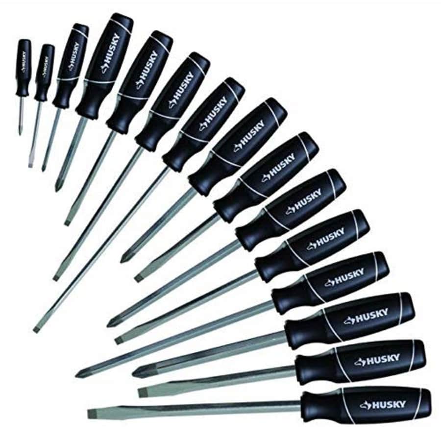 Screwdriver Set (15-Piece) by Husky for $69 Screwdriver Set (15-Piece) by Husky for $69