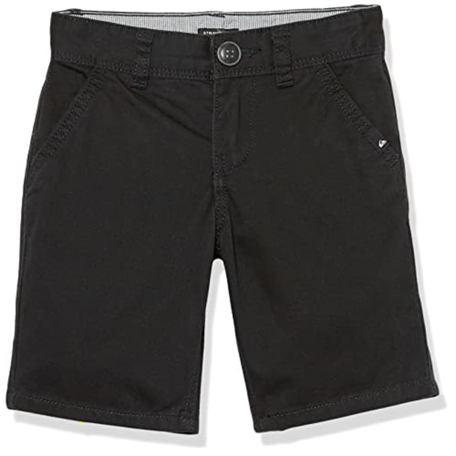 Quiksilver Boys' Everyday Chino Light SHT AW by Walk Shorts, Black, 3 for $24