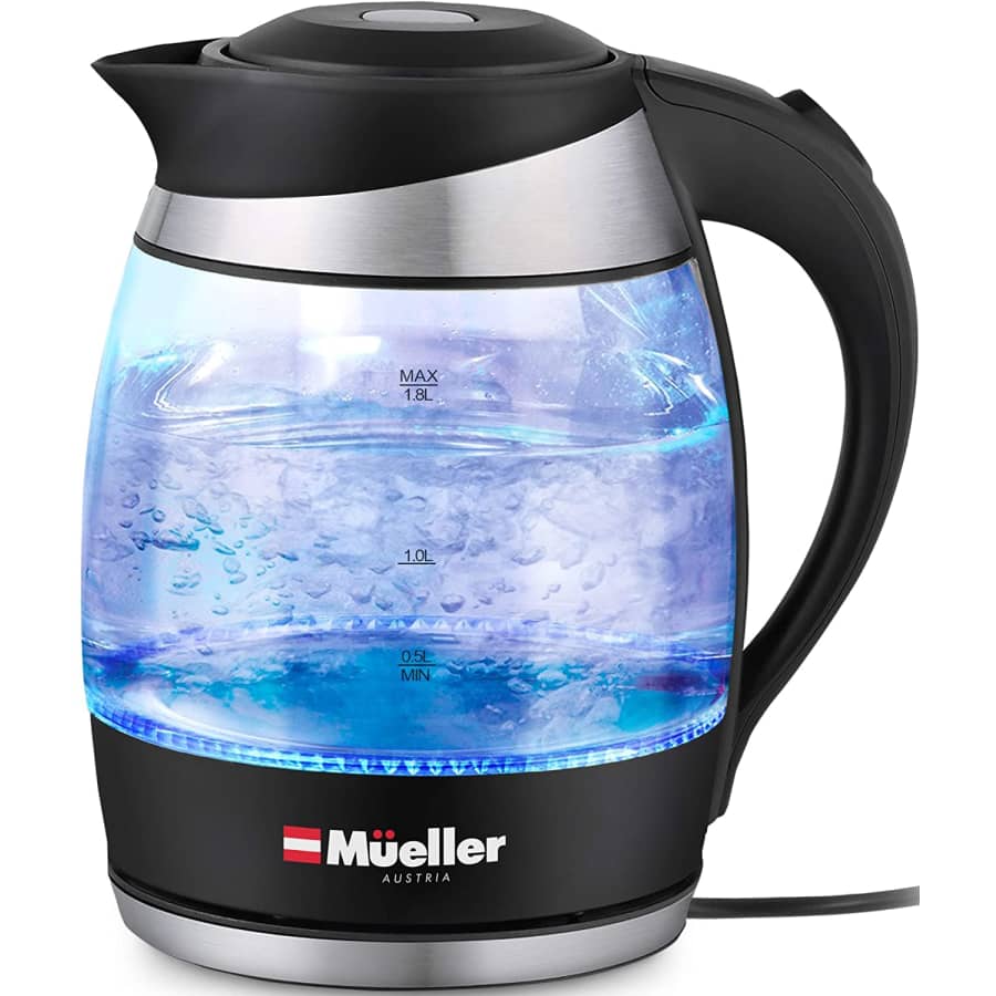 Mueller 1,500W Electric Kettle for $35 Mueller 1,500W Electric Kettle for $35