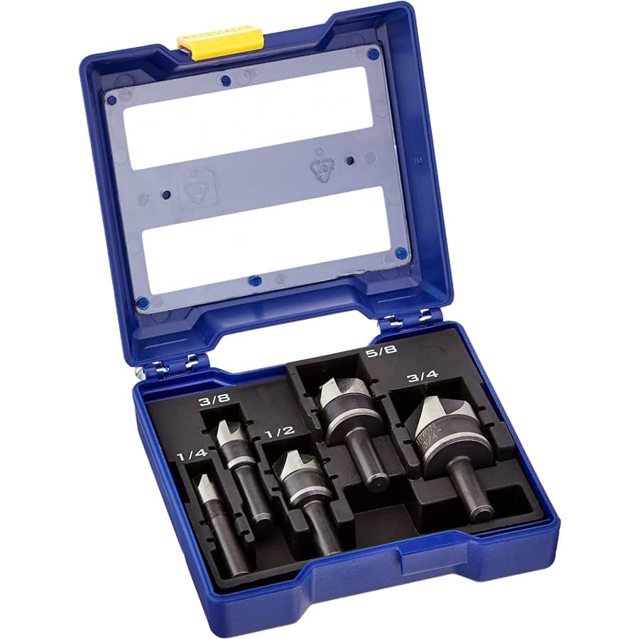 Irwin Countersink 5-Piece Drill Bit Set for $21