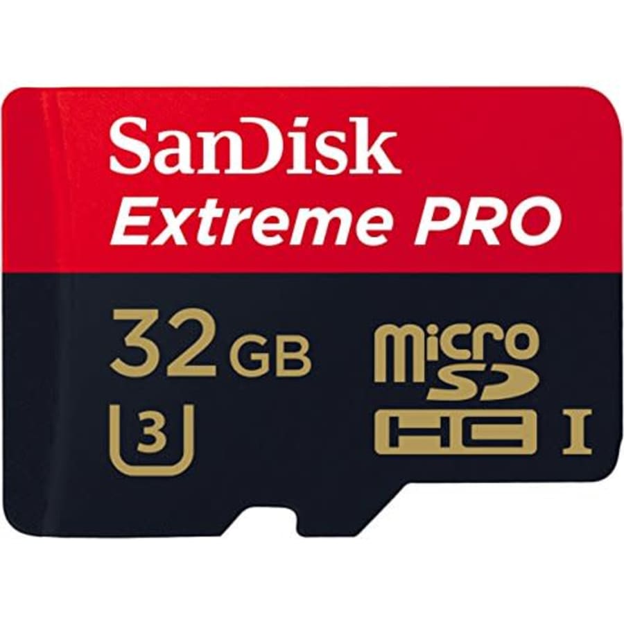 Sandisk Extreme Pro Flash Memory Card (SDSDQXP-032G-A46A) for $15