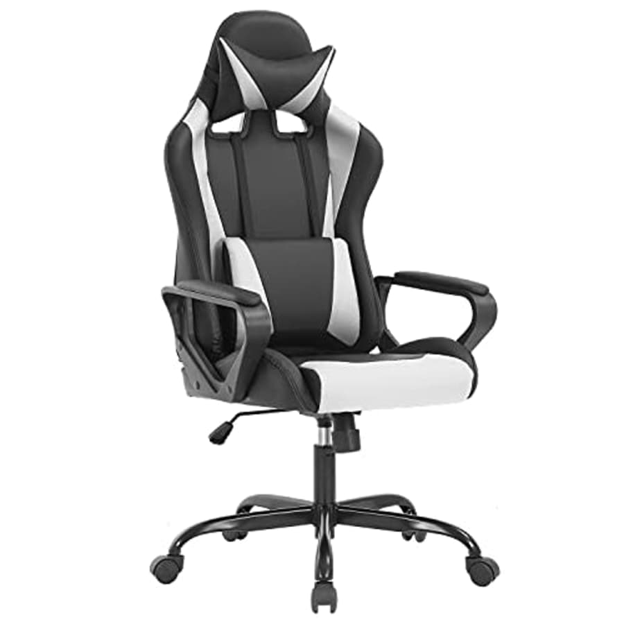 BestOffice Ergonomic Office Chair PC Gaming Chair Cheap Desk Chair PU Leather Racing Chair Executive Computer for $75