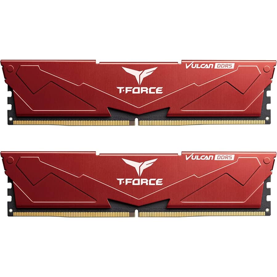 TEAMGROUP T-Force Vulcan DDR5 RAM 32GB Kit for $101