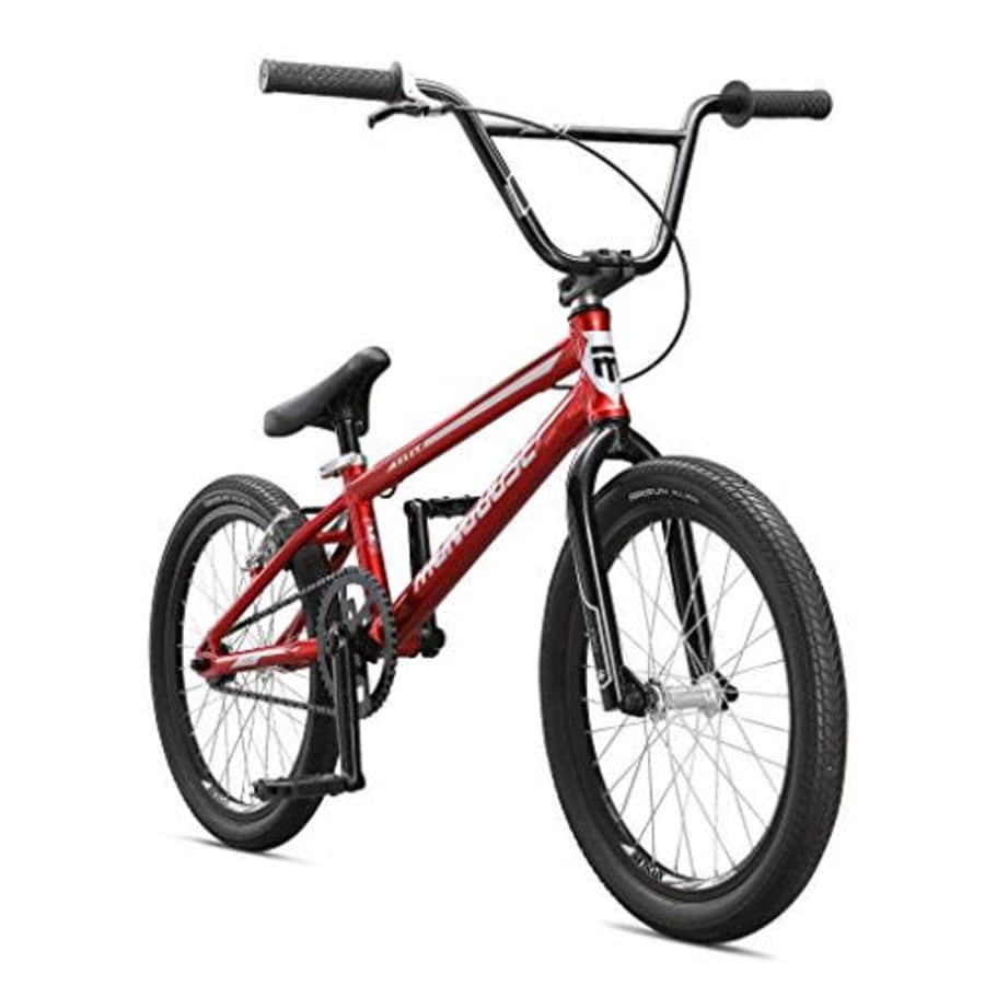 Mongoose Title Pro BMX Race Bike, 20-Inch Wheels, Beginner to Intermediate Riders, Lightweight for $336