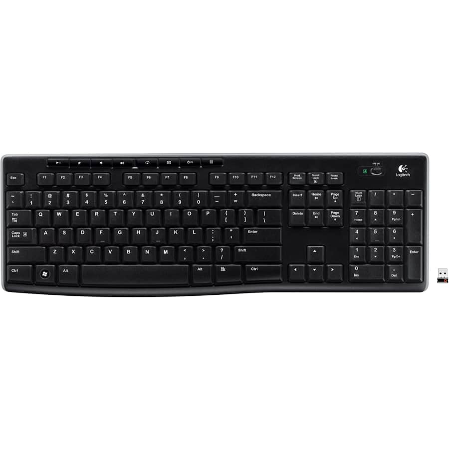 Logitech K270 Wireless Keyboard for $22