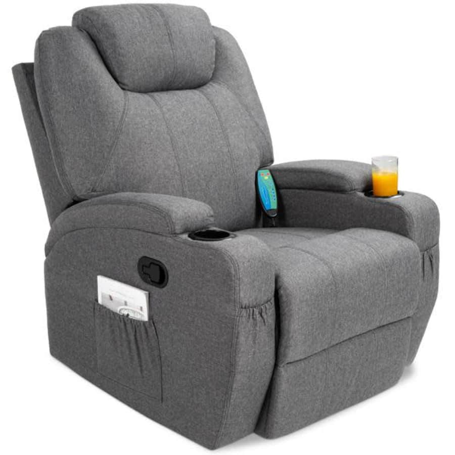 Best Choice Swivel Massage Recliner Chair for $320 Best Choice Swivel Massage Recliner Chair for $320