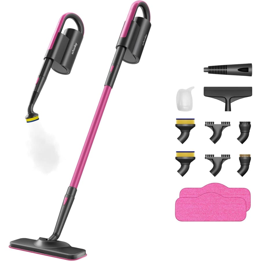 Schenley Steam Mop w/ Detachable Handheld Steamer for $60
