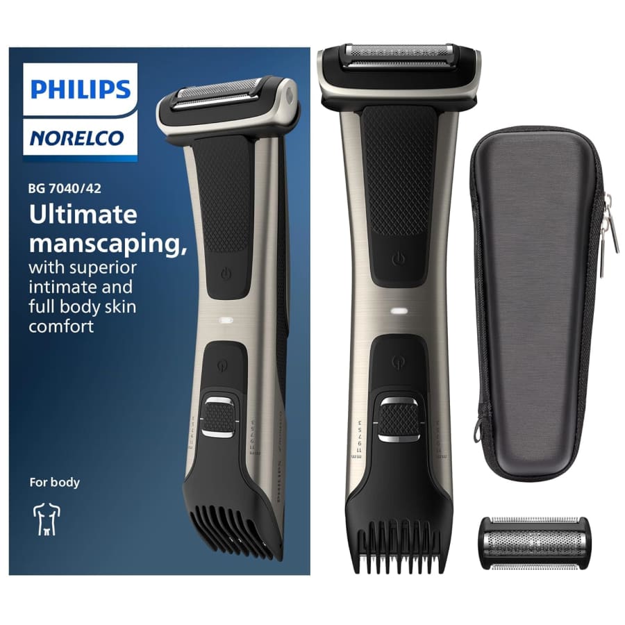 Philips Norelco Bodygroom Series 7000 Showerproof Body Trimmer & Shaver Premium Bundle for $53 Philips Norelco Bodygroom Series 7000 Showerproof Body Trimmer & Shaver Premium Bundle for $53