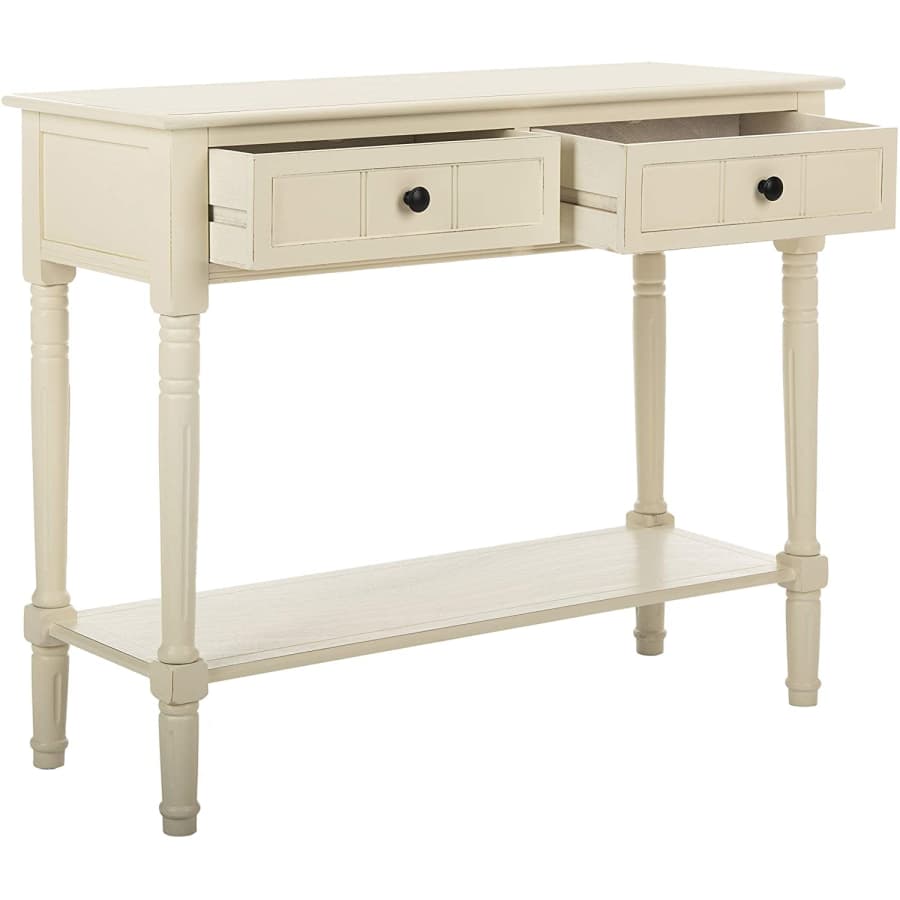 Safavieh American Homes Collection Samantha 2-Drawer Console Table for $130 Safavieh American Homes Collection Samantha 2-Drawer Console Table for $130