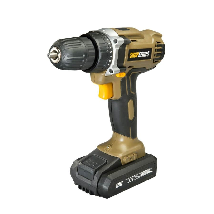 Rockwell ShopSeries 18V Lithium-ion 3/8" Drill Driver for $30
