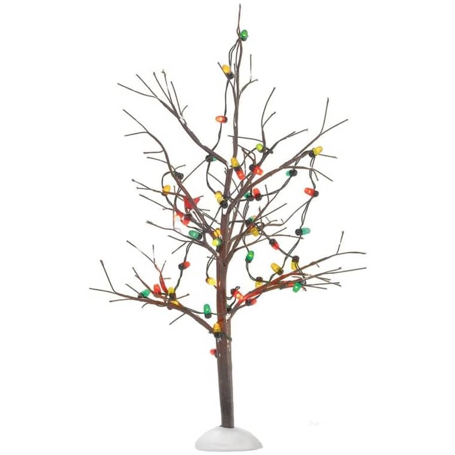 Department 56 Lighted Christmas Bare Branch Tree for $28 Department 56 Lighted Christmas Bare Branch Tree for $28